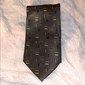 CTR Clothing 100% Polyester Tie Square Design